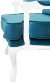 Полукресло модерн Nitro Blue and White