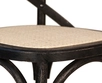 Стул Cross Back Black Brush