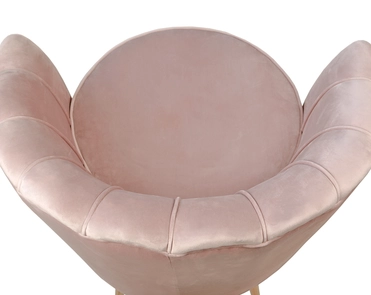 Кресло ракушка Pearl Pink