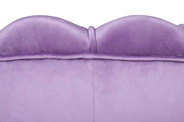Низкое кресло ракушка Pearl Purple