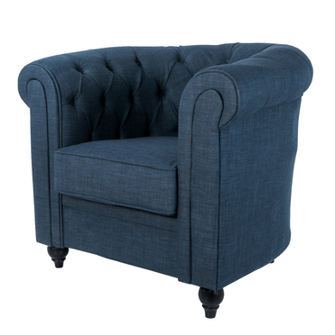 Низкое кресло Nala Blue
