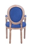 Мягкий стул с подлокотниками Volker Arm Original Blue