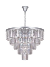 Люстра Odeon 5 Rings Silver